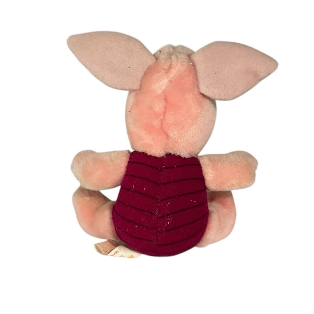 Vintage Sears Disney Piglet Walt Disney 6” Plush Stuffed Animal Winnie The Pooh - Picture 5 of 6